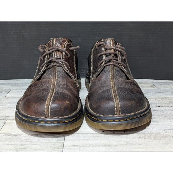 Dr Martens Docs Mens 11 US Brown Leather Split Toe Lace Up Casual Oxford 11232 - Picture 6 of 9